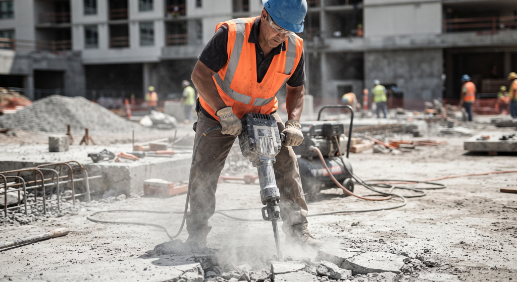 Sewa jack hammer Jawa Tengah untuk proyek pembongkaran beton